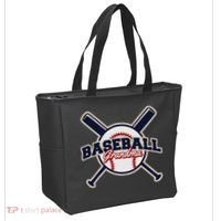 Baseball Grandma Baseball Tote Bag thumb 2