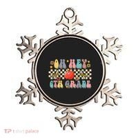 Boho Groovy Back To School Oh Hey 6Th Grade Sixth Grade Great Gift Ornament thumb 0