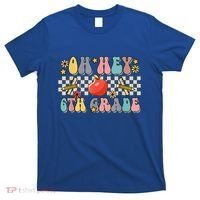 Boho Groovy Back To School Oh Hey 6Th Grade Sixth Grade Great Gift T-Shirt thumb 0