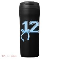 Birthday Girl Blue Coquette Bow 12 Year Old 24oz Duet Stainless Steel Tumbler thumb 0