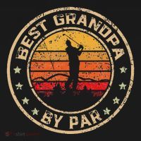 Best Grandpa By Par FatherS Day Golf Golfing Polo thumb 3