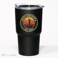 Best Grandpa By Par FatherS Day Golf Golfing Tumbler thumb 0