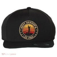 Best Grandpa By Par FatherS Day Golf Golfing Wool Snapback Cap thumb 0