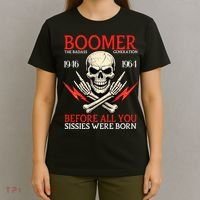 Boomer Generation Badass Before All You Sissies 1946 1964 T-Shirt thumb 4