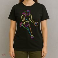 Basketball Girl Bball Women Basketball T-Shirt thumb 4
