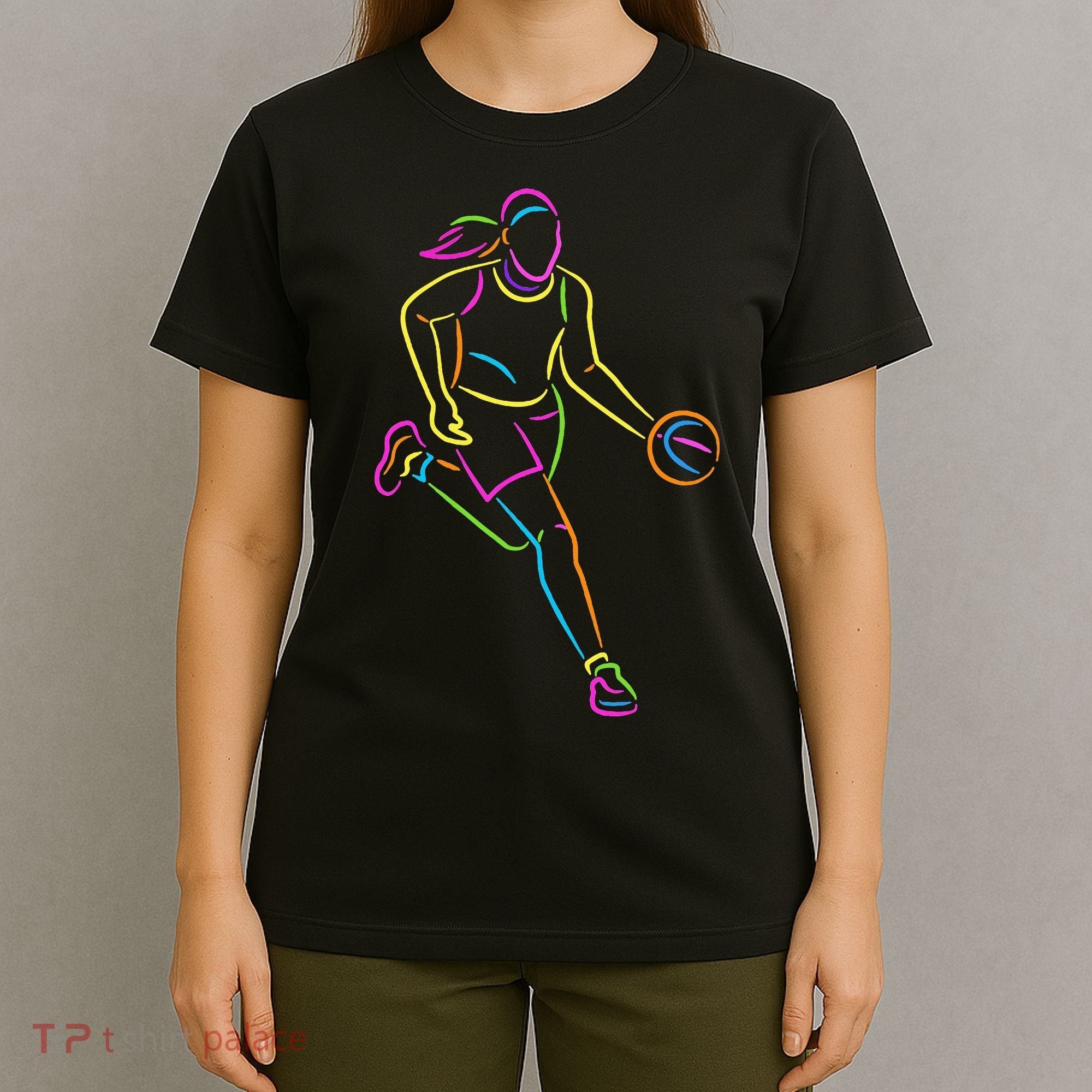 Basketball Girl Bball Women Basketball T-Shirt
