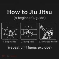 BJJ Gifts Beginner Jiu Jitsu Guide Funny Brazilian Jiu Jitsu Polo thumb 3
