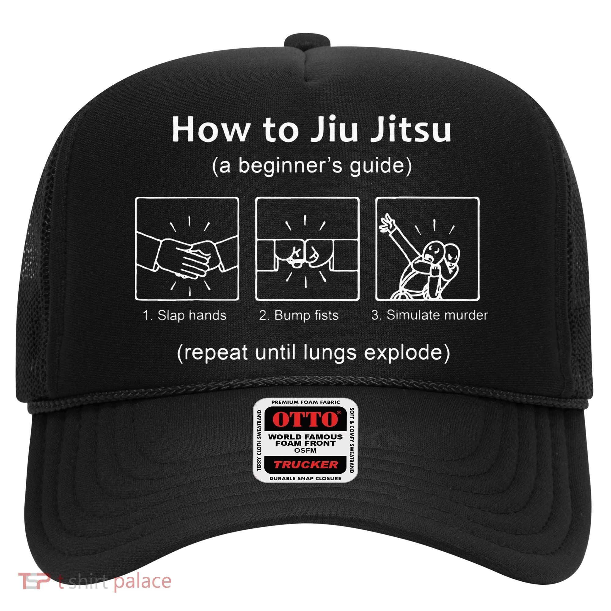 BJJ Gifts Beginner Jiu Jitsu Guide Funny Brazilian Jiu Jitsu Hat