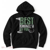 Best Grandpa By Par Father's Day Golf Grandad Golfing Gift Hoodie thumb 0