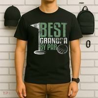 Best Grandpa By Par Father's Day Golf Grandad Golfing Gift T-Shirt thumb 6