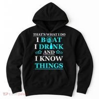 Boating Gifts Boat Owner Men Sailing Funny Drinking Gift Hoodie thumb 0