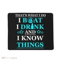 Boating Gifts Boat Owner Men Sailing Funny Drinking Gift Mousepad thumb 0