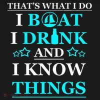 Boating Gifts Boat Owner Men Sailing Funny Drinking Gift Women's Tank Top thumb 5