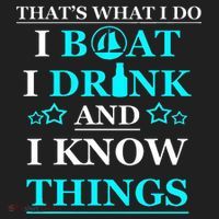 Boating Gifts Boat Owner Men Sailing Funny Drinking Gift Golf Towel thumb 3