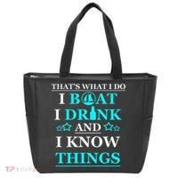 Boating Gifts Boat Owner Men Sailing Funny Drinking Gift Tote Bag thumb 0