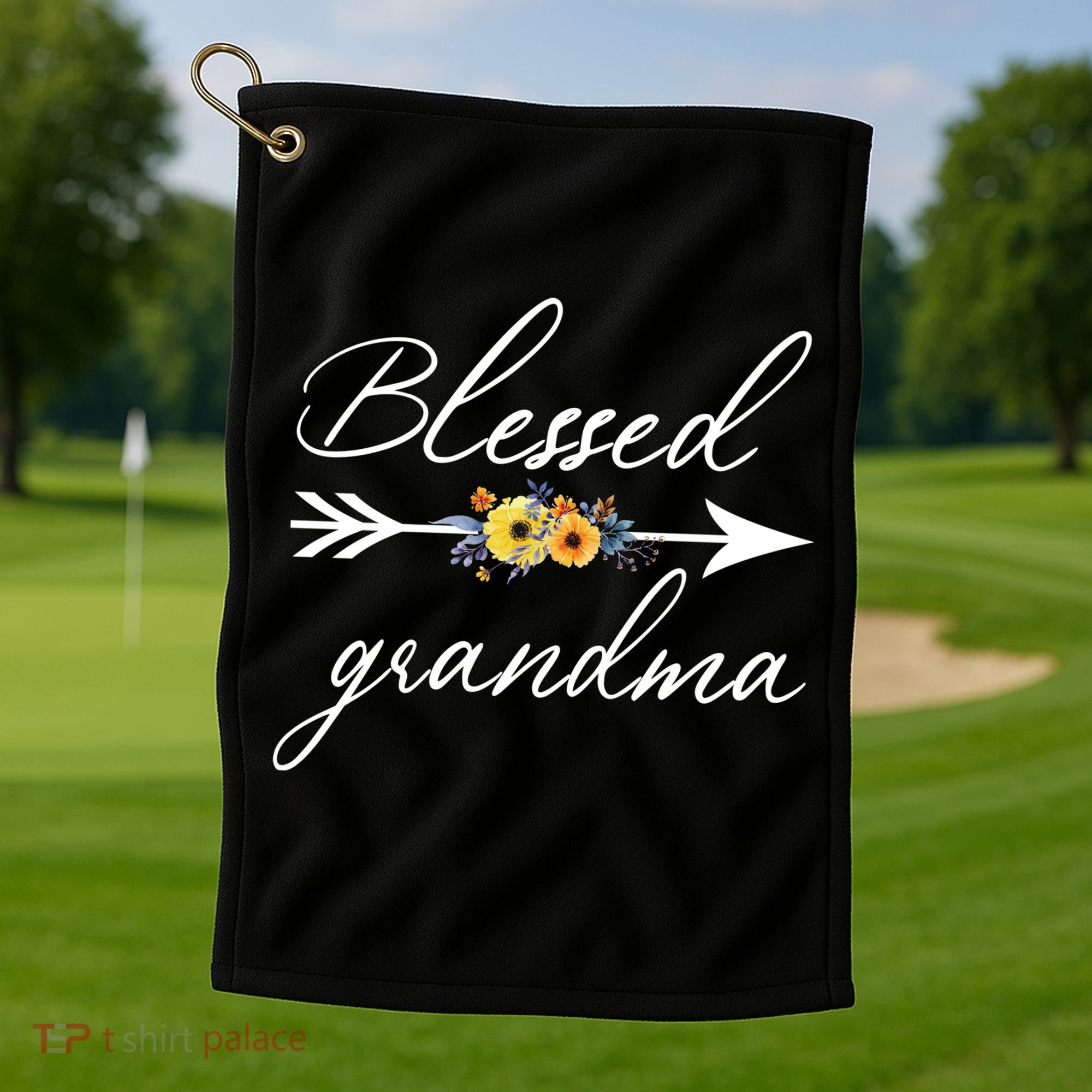 Blessed Grandma Golf Towel