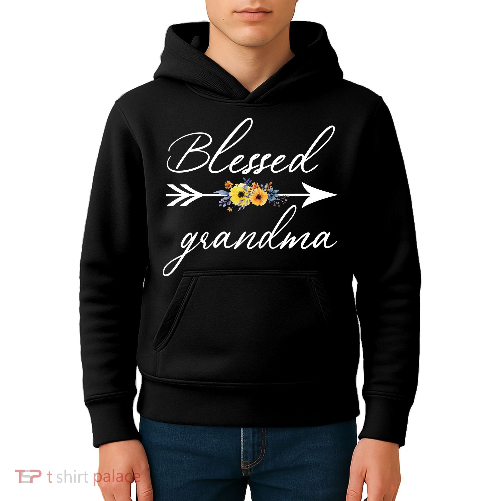 Blessed Grandma Kids Hoodie