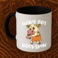 Baby Got Backspin Table Tennis Funny Ping Pong Coffee Mug thumb 2