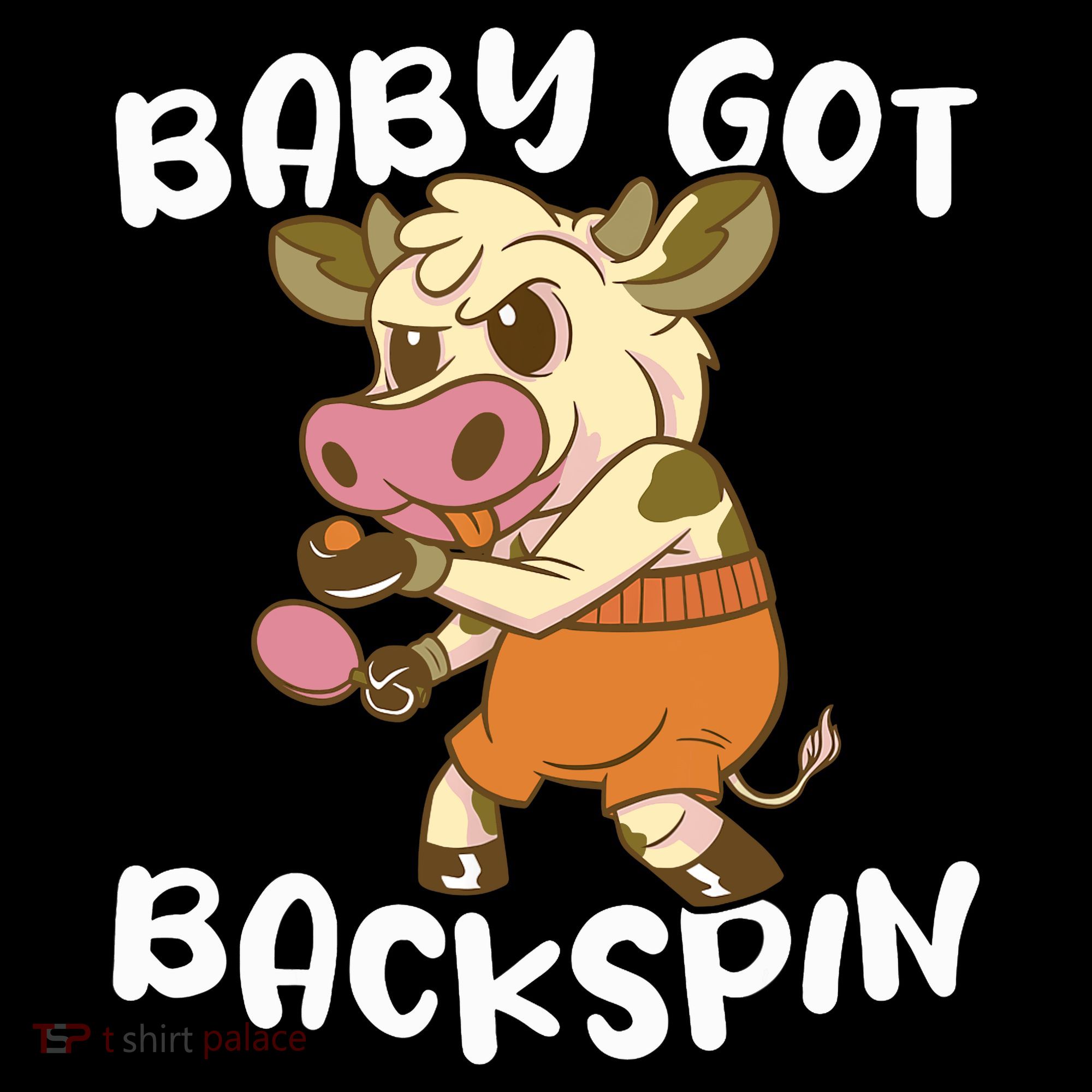 Baby Got Backspin Table Tennis Funny Ping Pong Coffee Mug