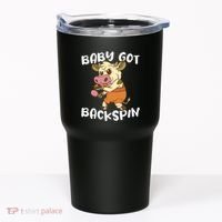 Baby Got Backspin Table Tennis Funny Ping Pong Tumbler thumb 0