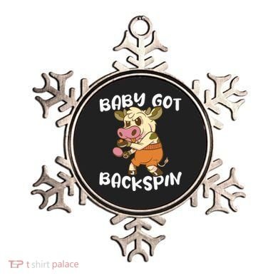 Baby Got Backspin Table Tennis Funny Ping Pong Ornament