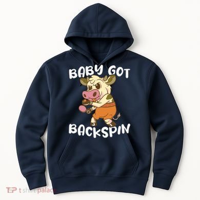 Baby Got Backspin Table Tennis Funny Ping Pong Hoodie