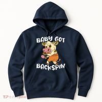Baby Got Backspin Table Tennis Funny Ping Pong Hoodie thumb 0