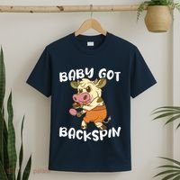 Baby Got Backspin Table Tennis Funny Ping Pong T-Shirt thumb 2