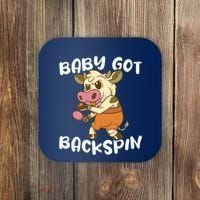 Baby Got Backspin Table Tennis Funny Ping Pong Coaster thumb 0