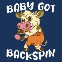 Baby Got Backspin Table Tennis Funny Ping Pong Women's Hoodie thumb 2