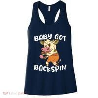 Baby Got Backspin Table Tennis Funny Ping Pong Women's Tank Top thumb 0