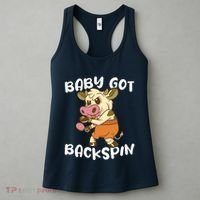 Baby Got Backspin Table Tennis Funny Ping Pong Women's Tank Top thumb 3
