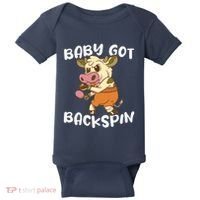 Baby Got Backspin Table Tennis Funny Ping Pong Baby Bodysuit thumb 0