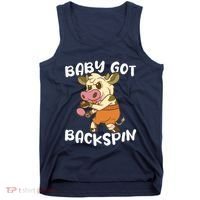 Baby Got Backspin Table Tennis Funny Ping Pong Tank Top thumb 0