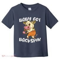 Baby Got Backspin Table Tennis Funny Ping Pong Toddler T-Shirt thumb 0
