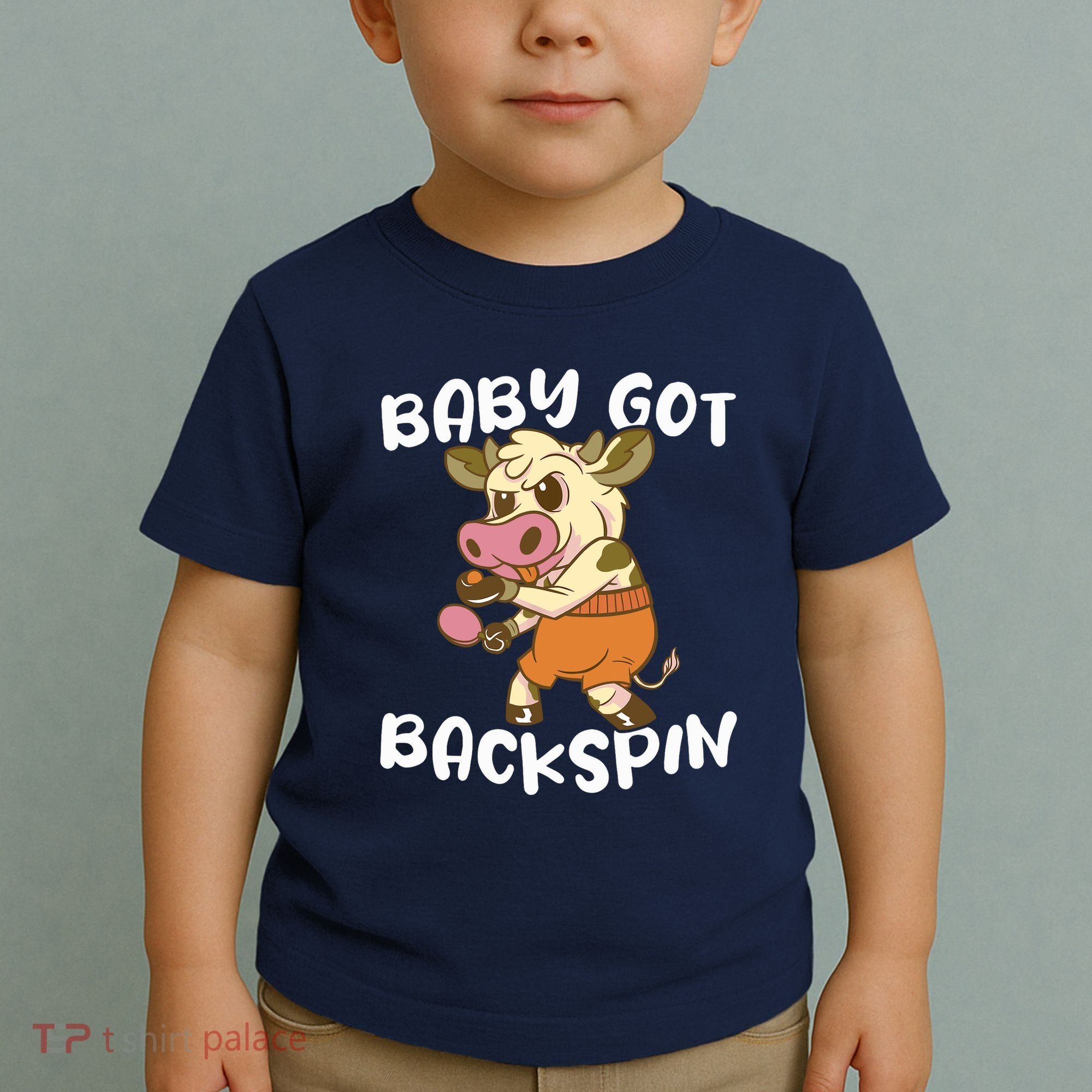 Baby Got Backspin Table Tennis Funny Ping Pong Toddler T-Shirt