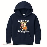 Baby Got Backspin Table Tennis Funny Ping Pong Kids Hoodie thumb 0