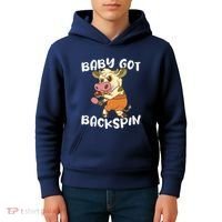 Baby Got Backspin Table Tennis Funny Ping Pong Kids Hoodie thumb 4