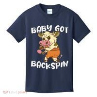 Baby Got Backspin Table Tennis Funny Ping Pong Kids T-Shirt thumb 0