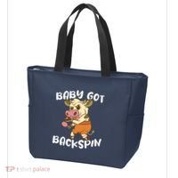 Baby Got Backspin Table Tennis Funny Ping Pong Tote Bag thumb 3