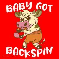 Baby Got Backspin Table Tennis Funny Ping Pong Santa Hat thumb 1