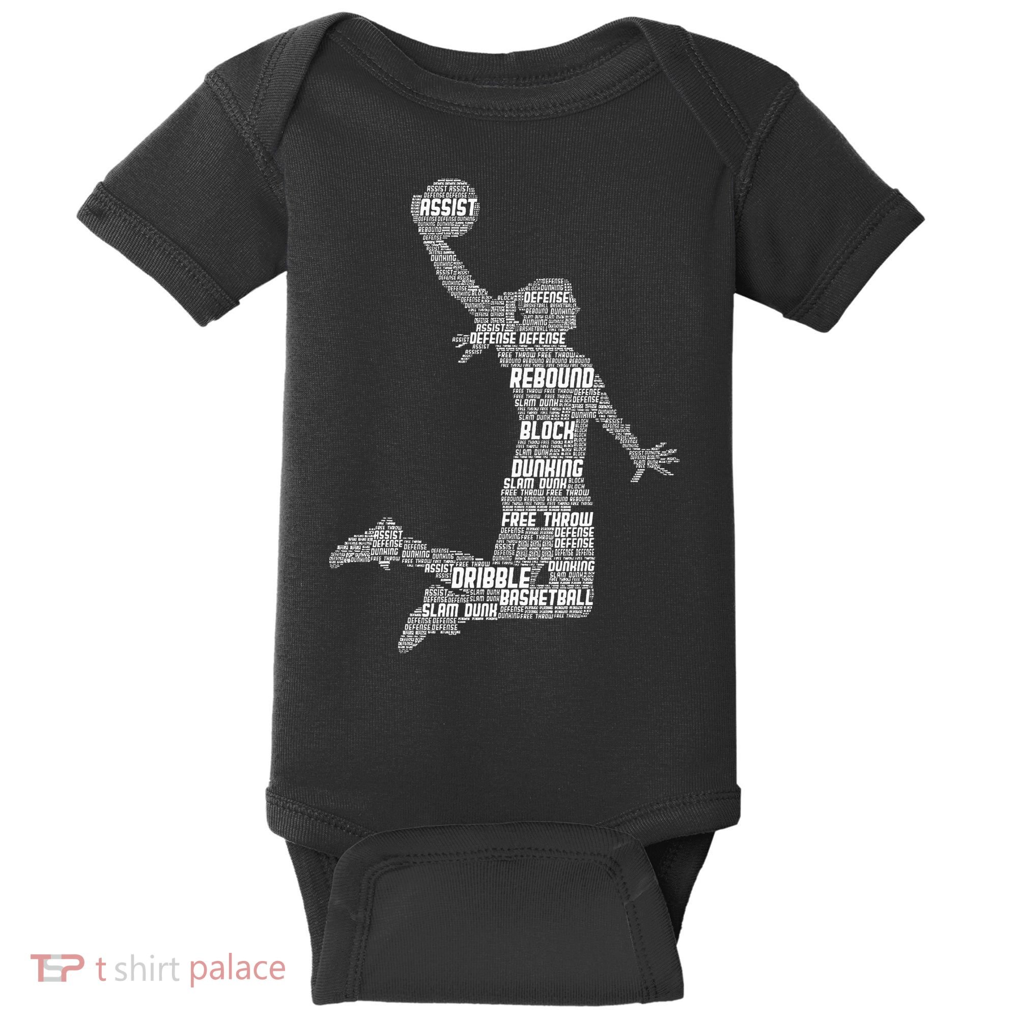 Basketball Girl Baby Bodysuit