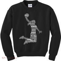 Basketball Girl Kids Sweatshirt thumb 0