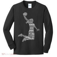 Basketball Girl Kids Long Sleeve Shirt thumb 0