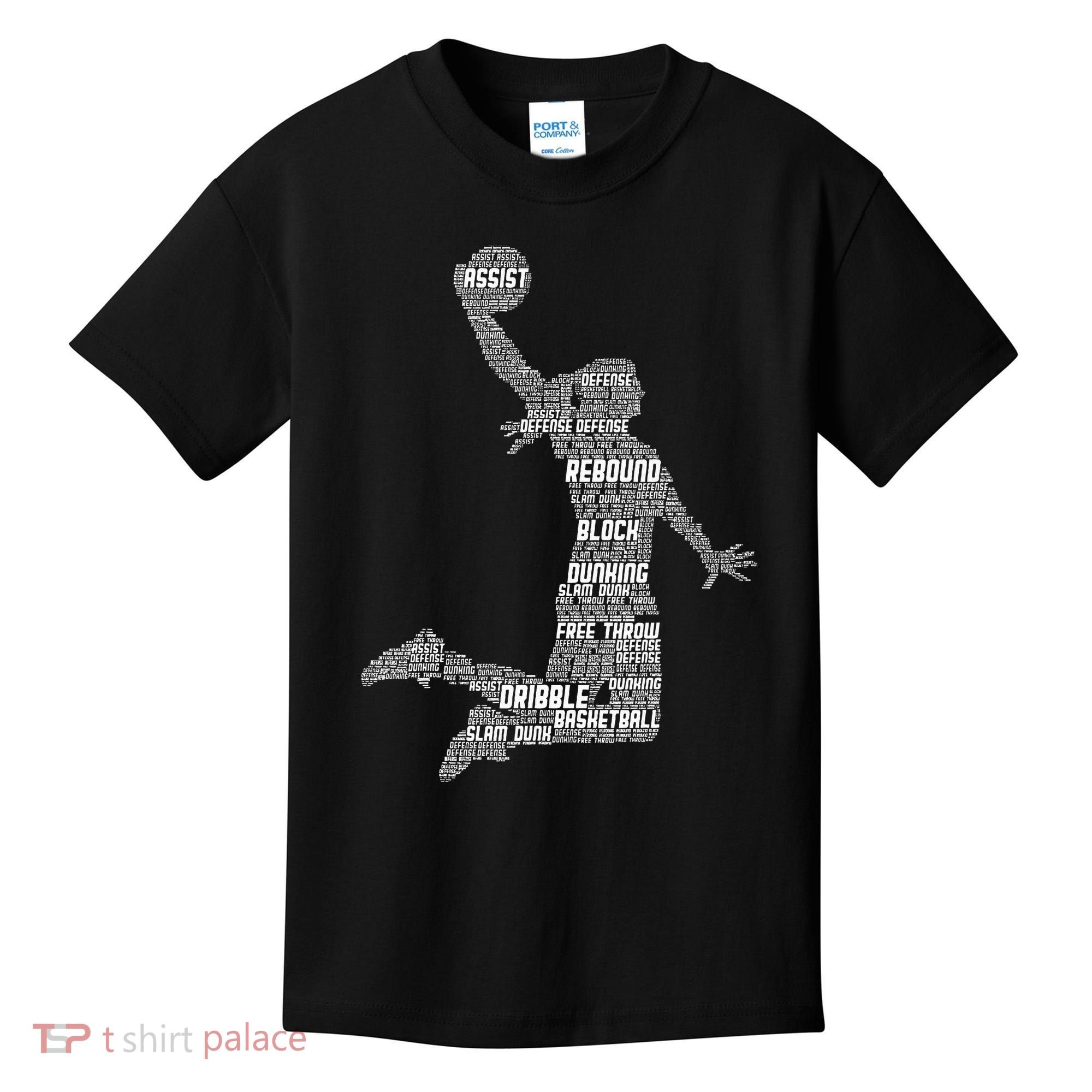 Basketball Girl Kids T-Shirt