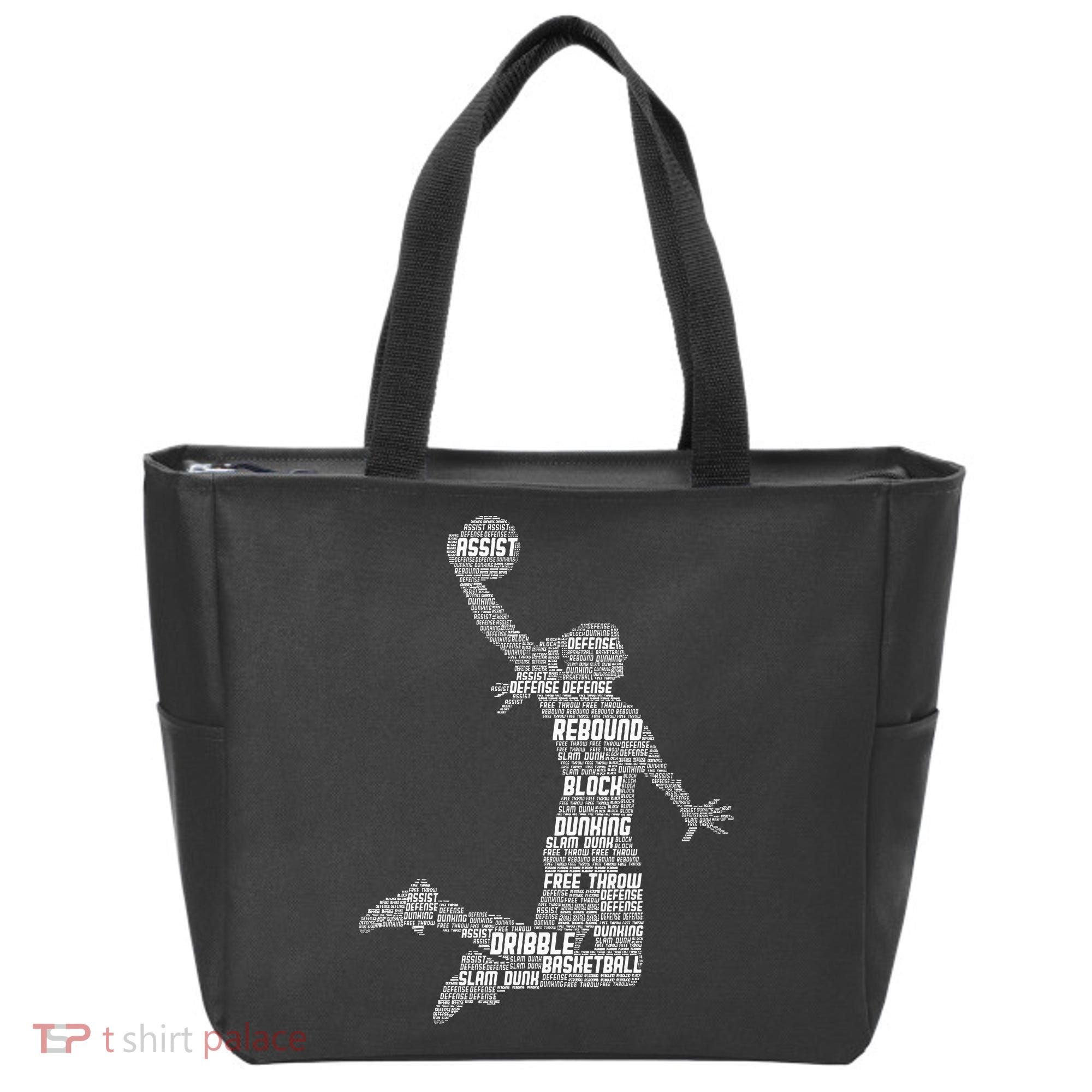 Basketball Girl Tote Bag