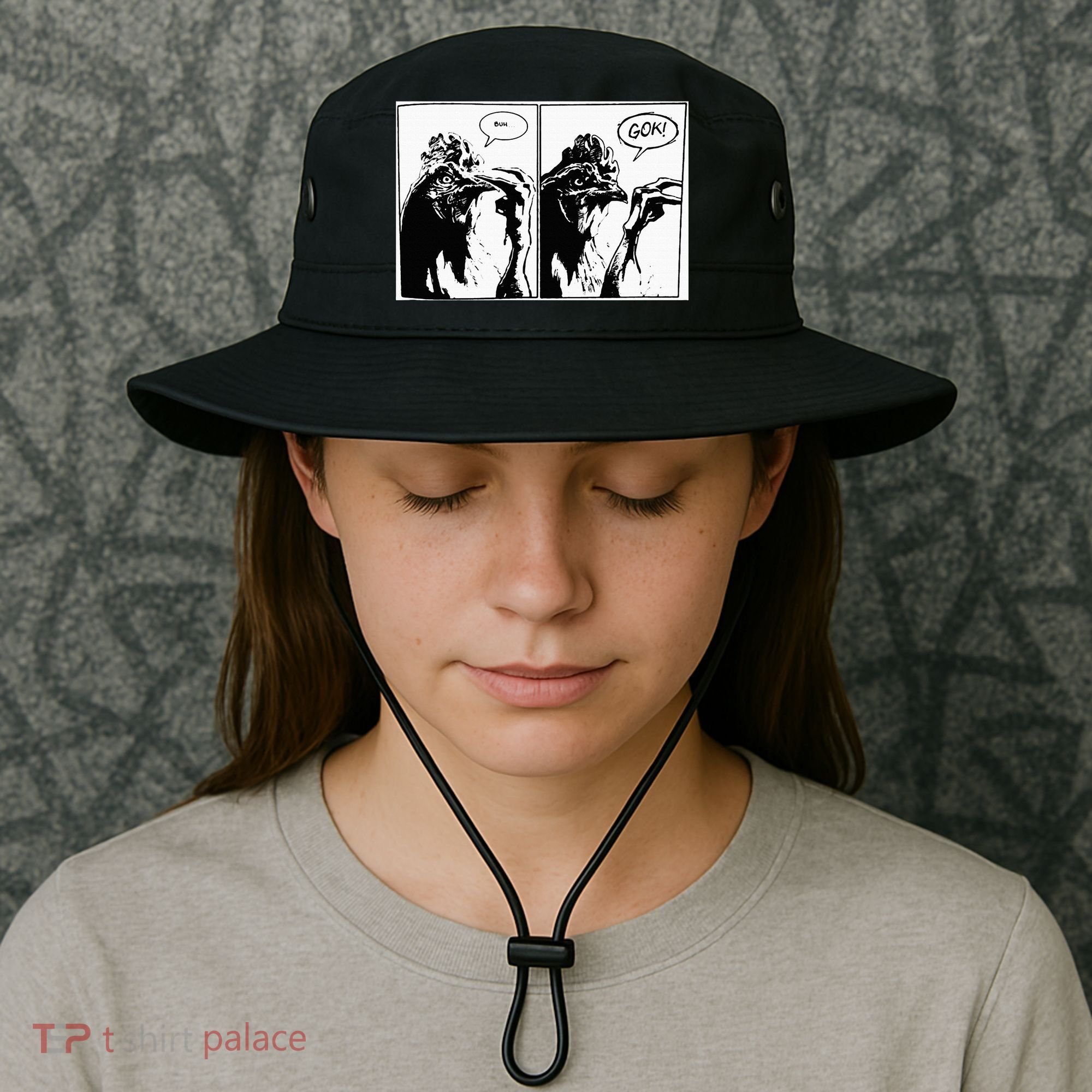 Buh Gok Chicken Bucket Hat