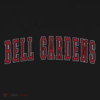 Bell Gardens California Souvenir Vacation College Style Red Sweatshirt thumb 3