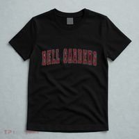 Bell Gardens California Souvenir Vacation College Style Red T-Shirt thumb 5