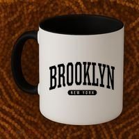 Brooklyn Gift College University Style Ny Usa Coffee Mug thumb 2